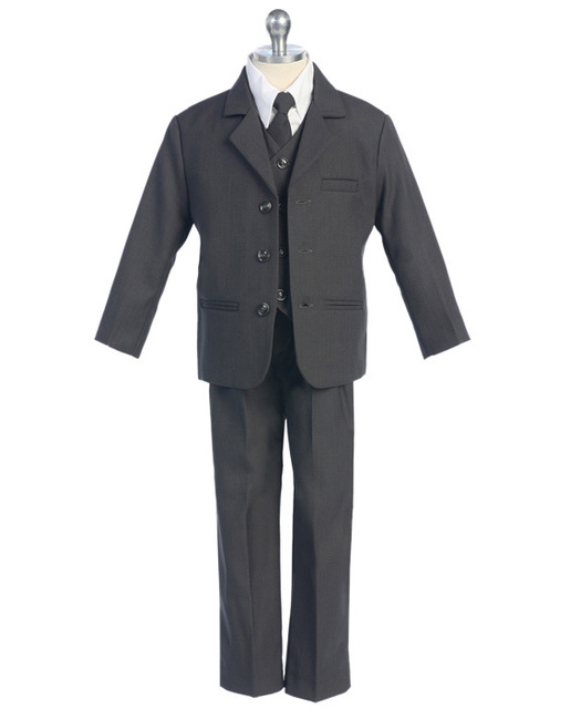Boys Charcoal Suit, CS13