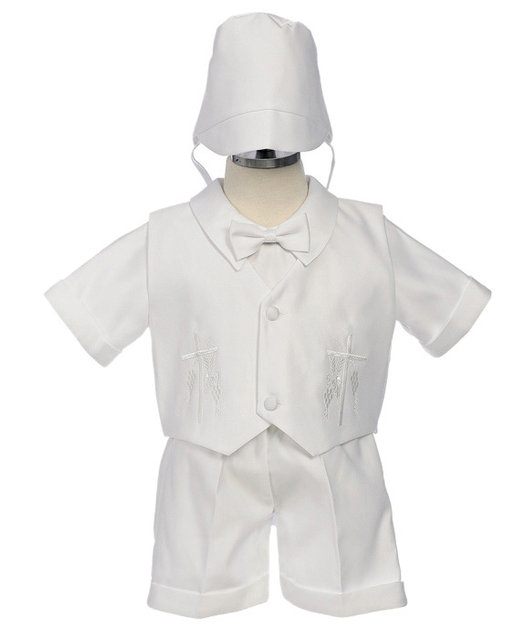 Boys Christening Outfit w/Hat, CO5