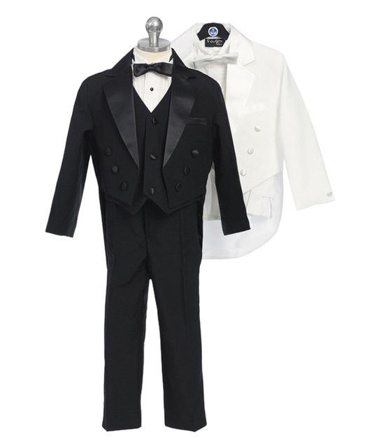 Infant & Children Tuxedo w/ Tails & Vest, IT1