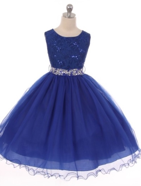 Lace Flowergirl Dress J367