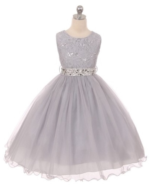 Lace Girls Pageant Dress J367