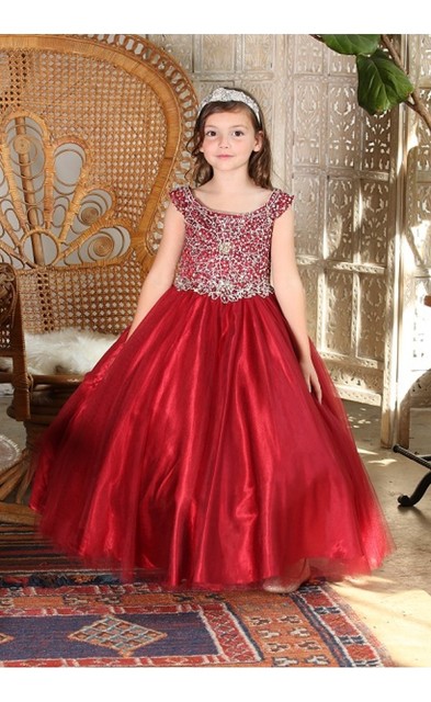 Girls Pageant Dress J506