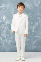 Boys Ivory Suit T402W