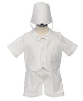 Boys Christening Outfit w/Hat, CO5