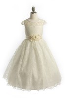 Lace Flower Girl Dress, J346