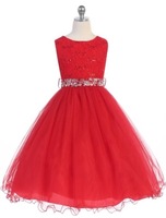 Lace Flowergirl Dress J367