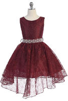 Kids High Low Formal, J374