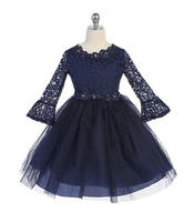 3/4 Sleeve Flowergirl Dress J3759