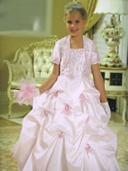 Beaded Pickup Princess Gown, MB803