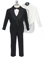 Boys Paisley Tuxedo w/Tails, IT4