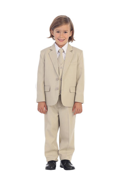 Infant & Boys Khaki Suit, T408